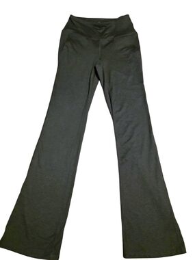 Gaiam Black Flare Leggings High Waist Bootcut Yoga Pants XS